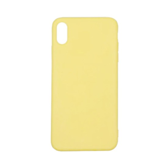 Silicone Case for Apple iPhone XS Max Yellow